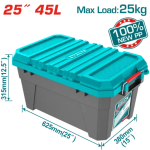 TPBX0252_1000x شنطة عدة بلاستيك 25 بوصه Plastic Tool Box TPBX0252