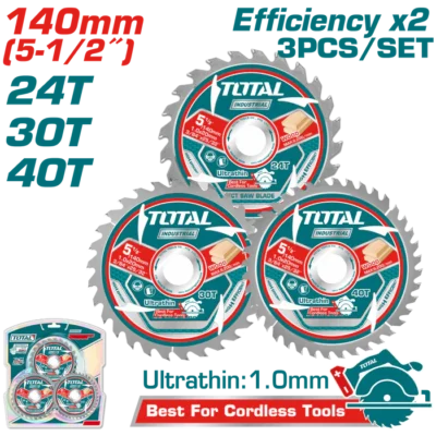 TAC236140 Ultra-thin TCT saw blade set