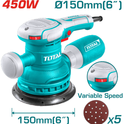 صنفرة دائريه 6 بوصه 450 وات سرعات - TF2061506