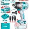 tiwli2085 دريل امباكت نص بوصه ٨٥٠ نيوتن مع ٢ بطاريه ٤ امبير impact wrench tiwli2085 دريل امباكت نص بوصه ٨٥٠ نيوتن مع ٢ بطاريه ٤ امبير impact wrench