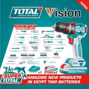 شنطه عده ١٦٦ ق شنيور مع ٢ بطاريه ومعدات thkthp11662 شنطه عده ١٦٦ ق شنيور مع ٢ بطاريه ومعدات thkthp11662