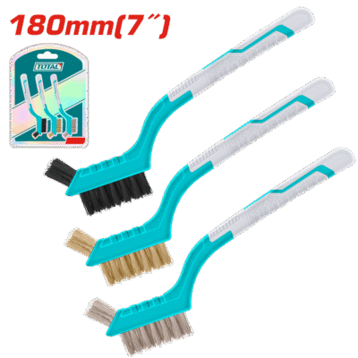 طقم فرش تنظيف يدوى 3 قطع مقاس 7 بوصه - TAC38033