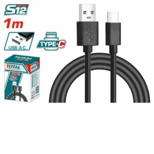 كابل الشحن كابل وصله شاحن USB A إلى TYPE C توتال TIUCC01