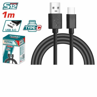 كابل الشحن كابل وصله شاحن USB A إلى TYPE C توتال TIUCC01